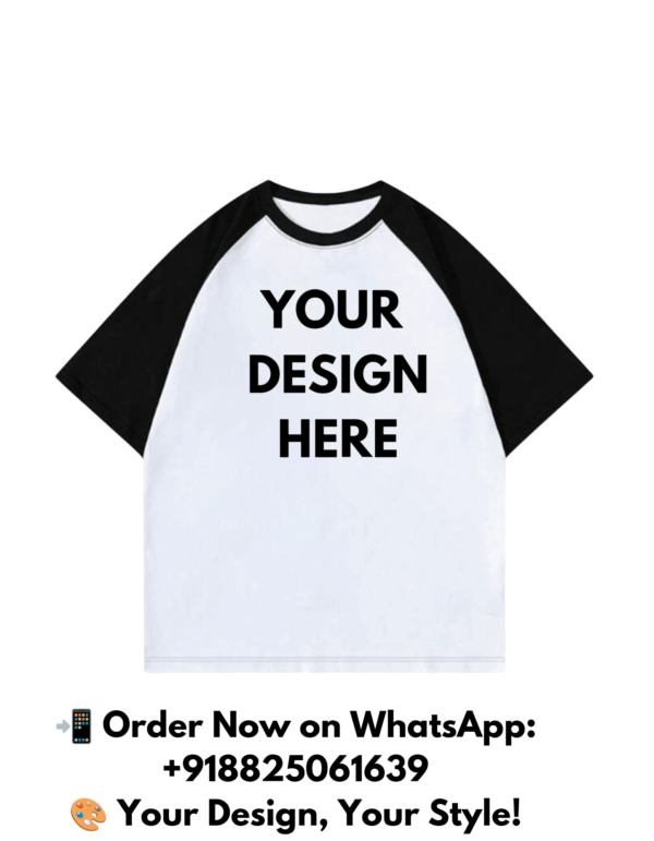 CUSTOMIZE RAGLAN T-SHIRT