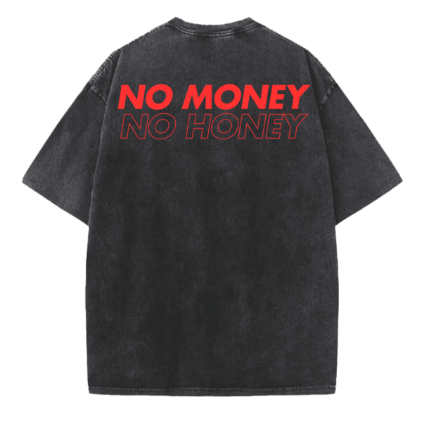 MONEY FESTING DESIGNED OVERSIZED T-SHIRT
