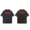 MONEY FESTING DESIGNED OVERSIZED T-SHIRT