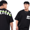 Black Oversized Tee Freedom