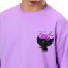 Fly Alone Lilac Oversized T-Shirt
