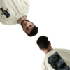 Beige oversized streetwear Tee