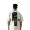 Beige oversized streetwear Tee