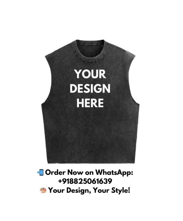 CUSTOMIZE OVERSIZED VEST