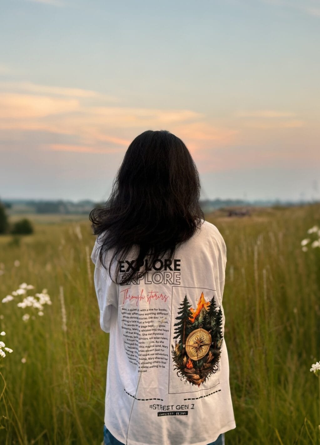 Explore Oversized unisex T-shirt